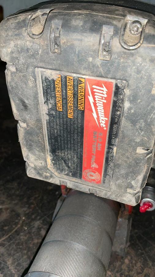 Used Milwaukee Cordless Grease Gun