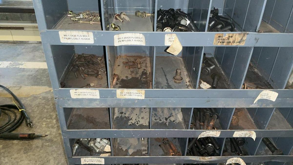 Used Bolt Storage Bin