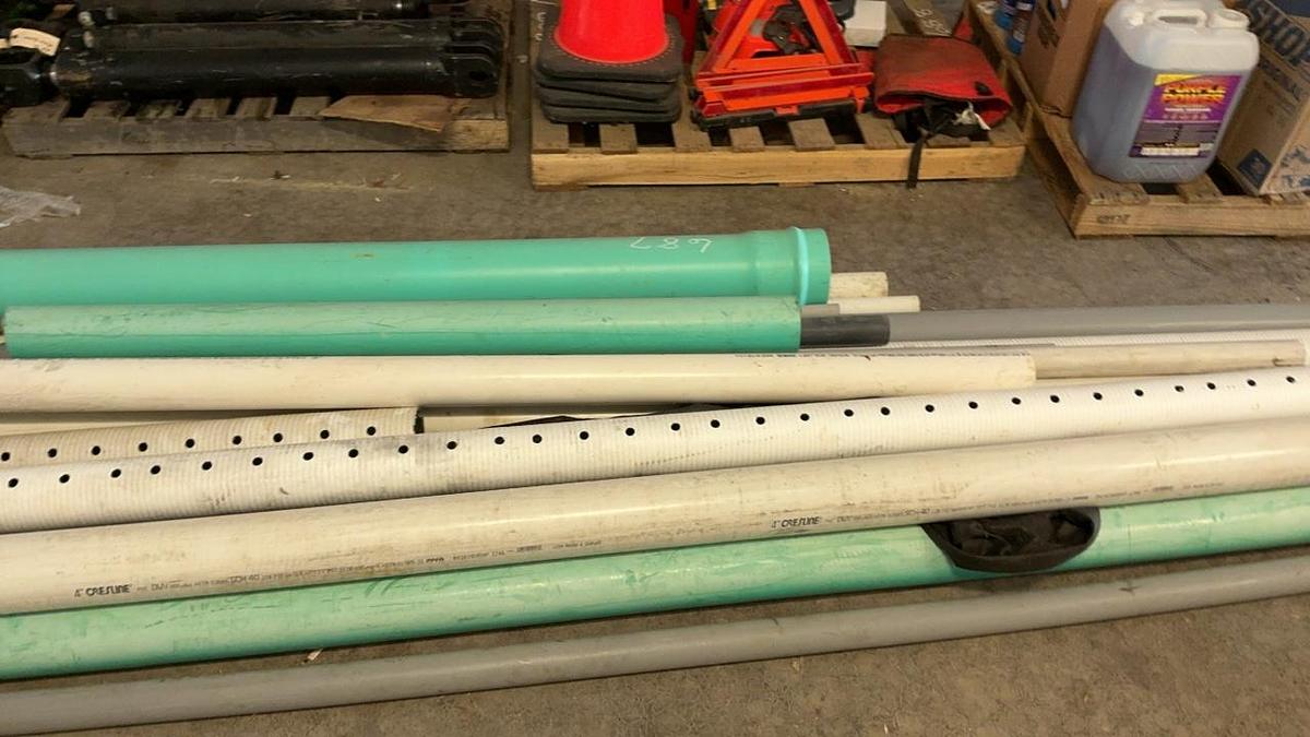 Used Plastic Pipe and Conduit