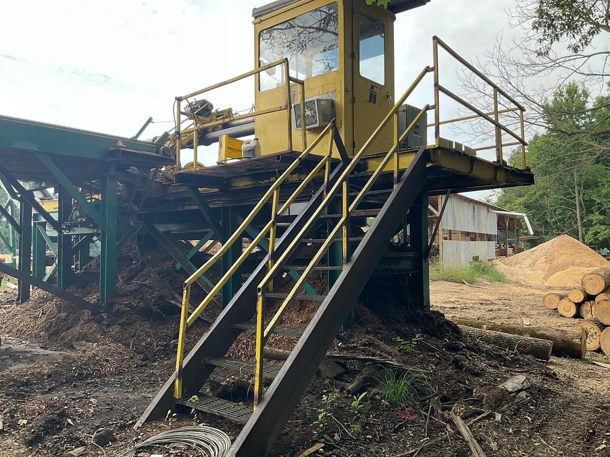 Used Fulgum E-616 Rosserhead Debarker