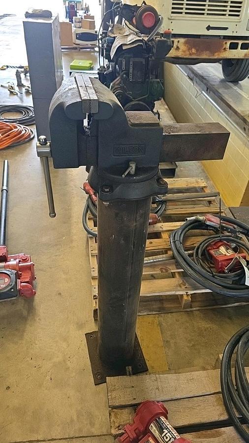 Used Wilton Bench Vise and Stand