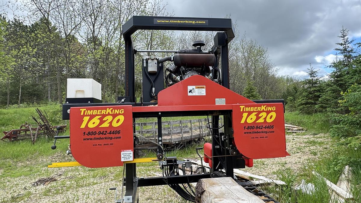 Used 1620 TimberKing Mobile Bandmill