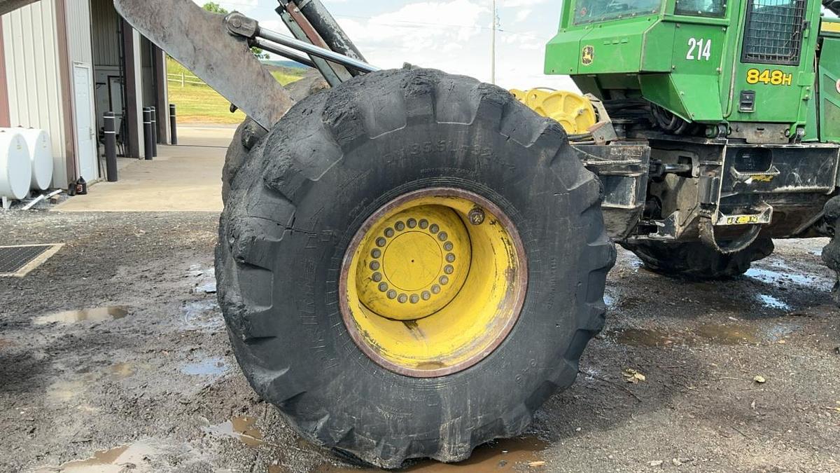 Used 2012 John Deere 848H Grapple Skidder