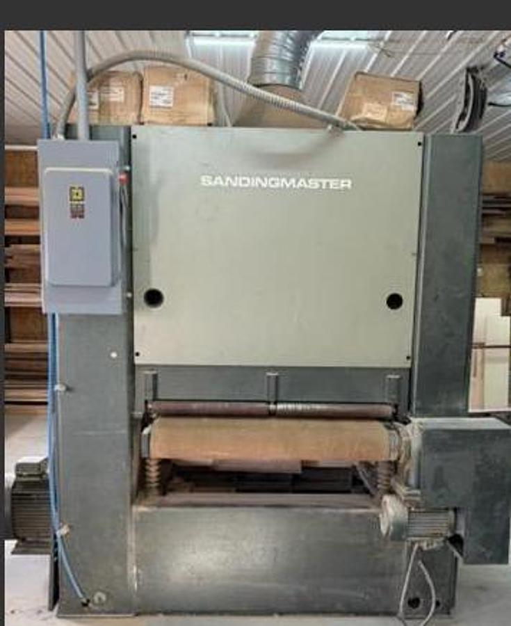 Used Double Head Wide Belt Sander