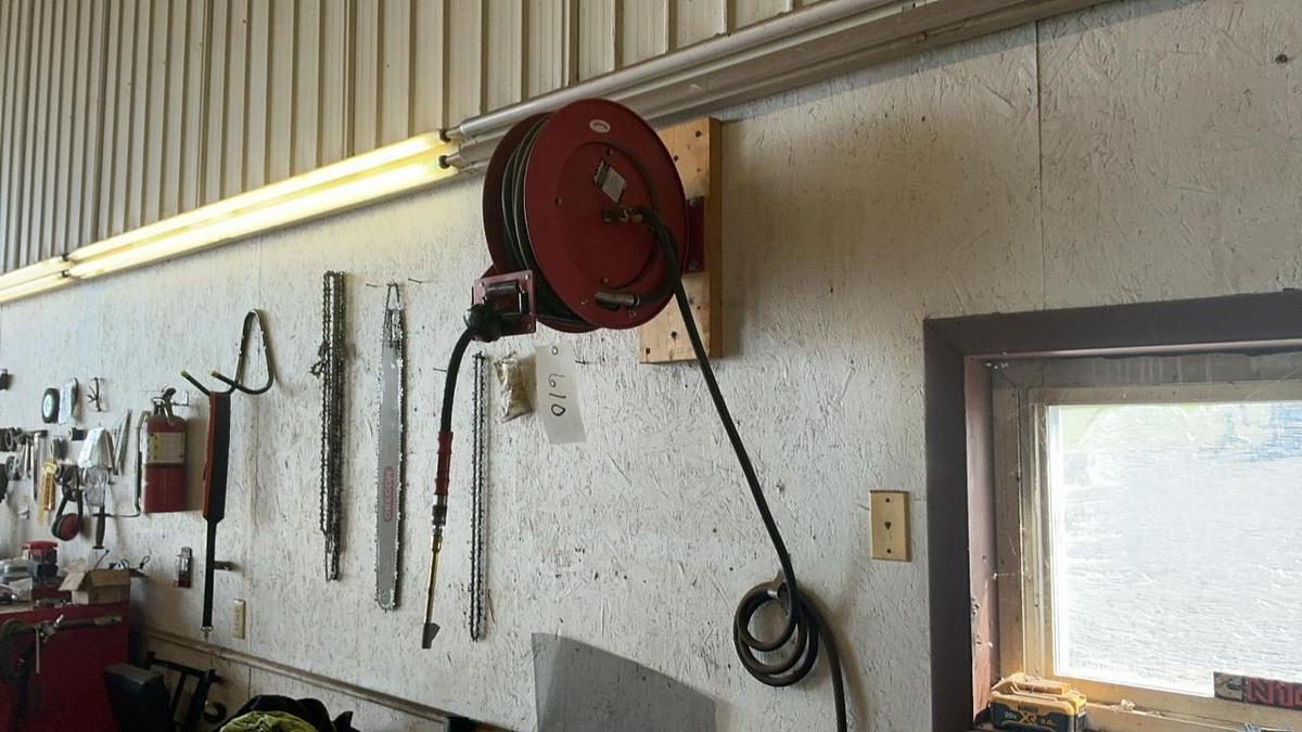 Used Diablo Air Hose Reel