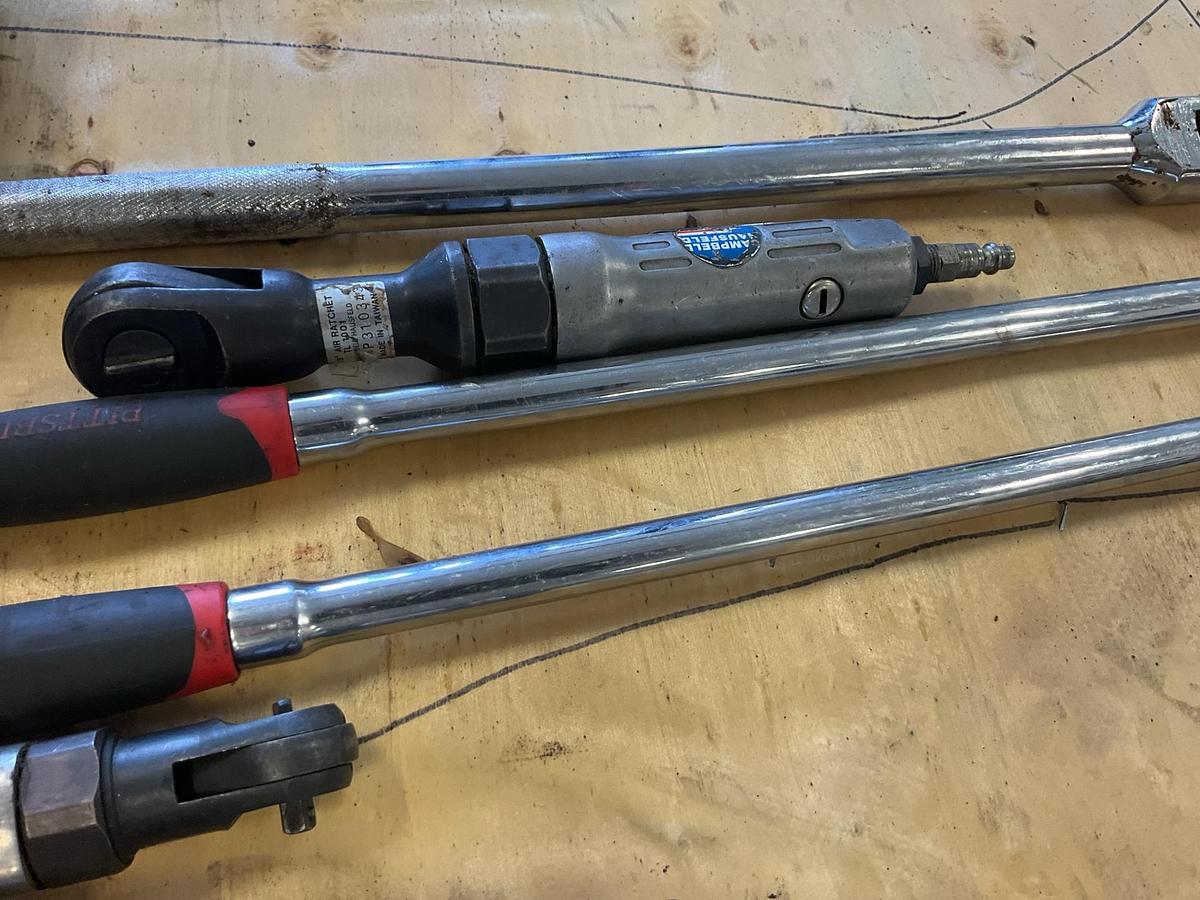 Used Air Impacts and Breaker Handles