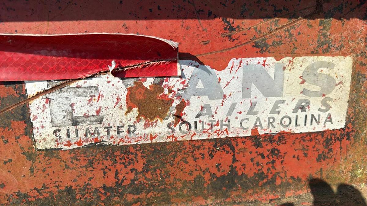 Used 1989 Evans Log Trailer