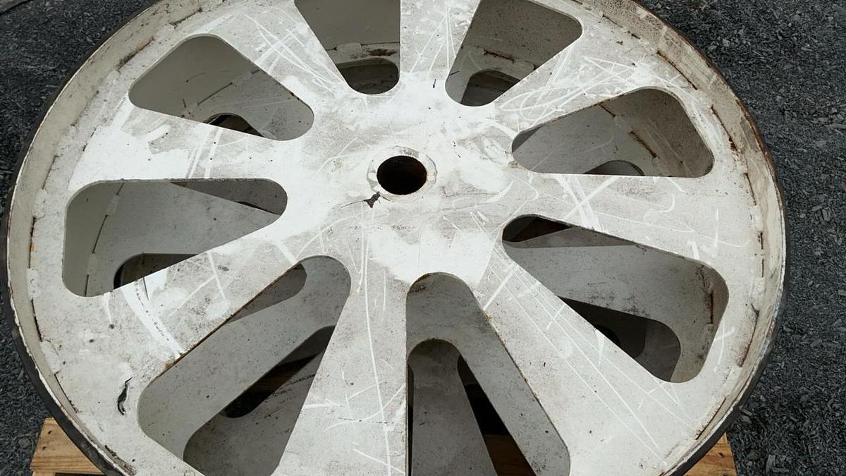 Used Rubber Coated Wheels