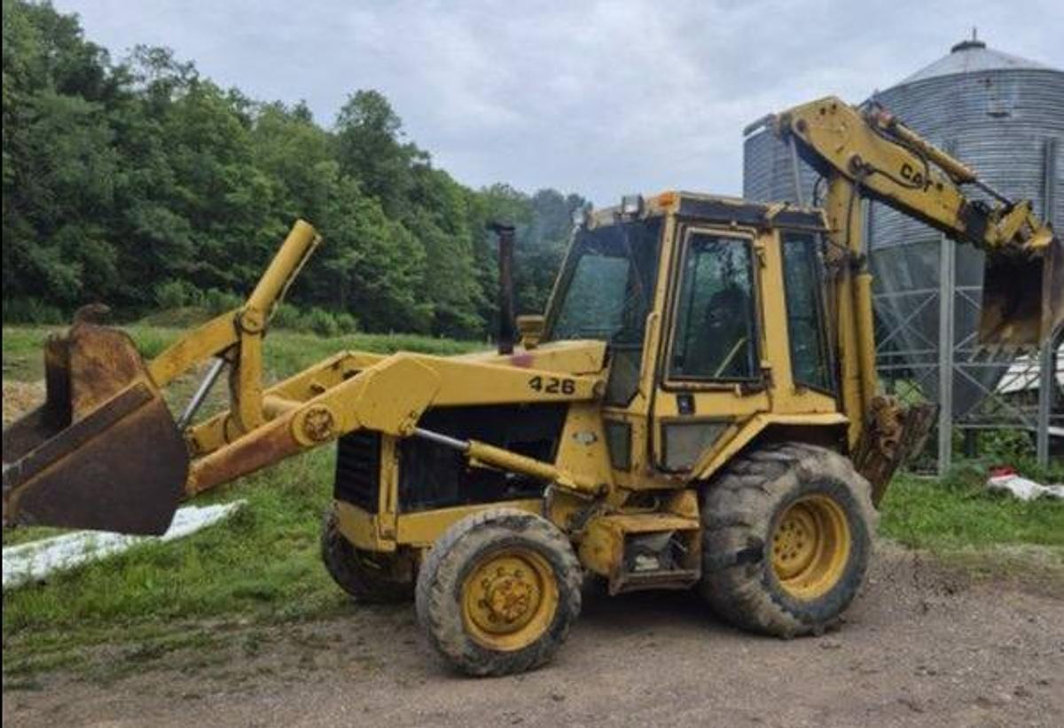 Used 426 Cat Backhoe