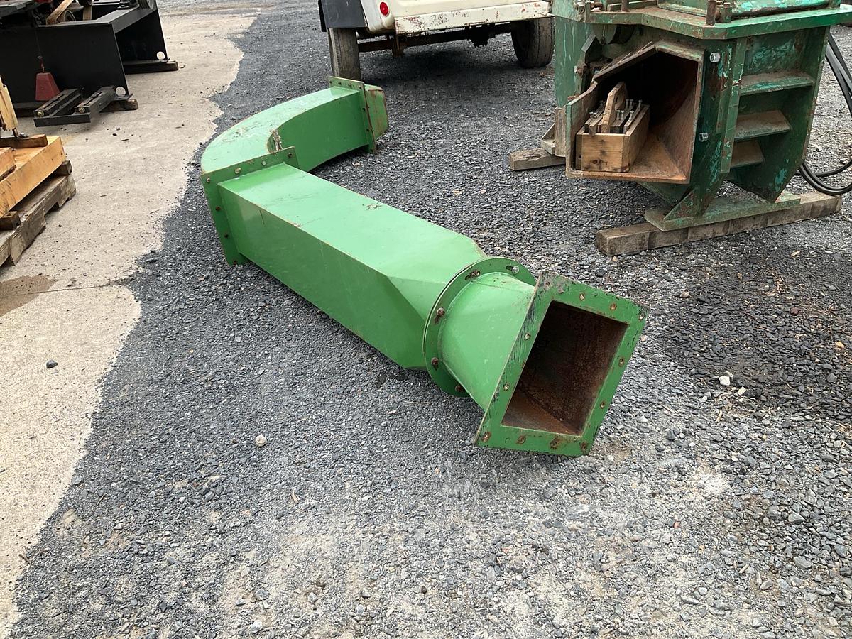 Used Chipper Discharge Pipe and Elbow