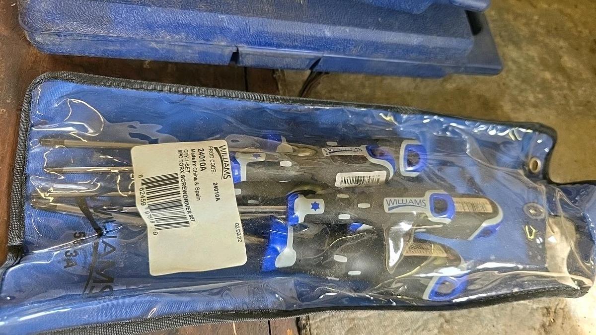 Used Williams Socket Sets and Screwdrivers