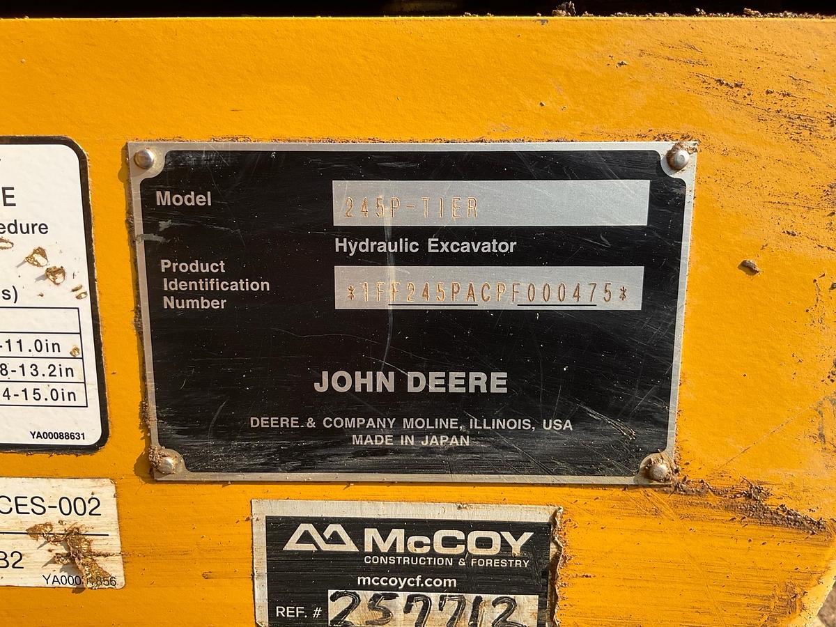 Used 2023 John Deere 245P-Tier Excavator