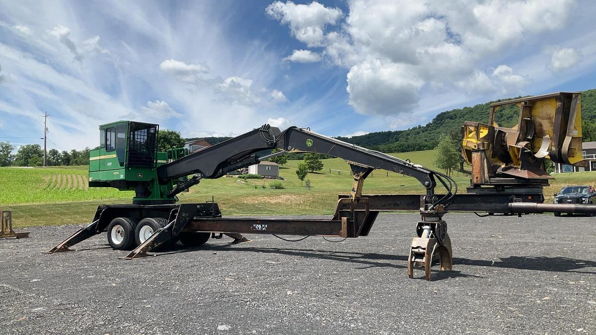 Used 2015 John Deere 437D Knuckleboom Loader