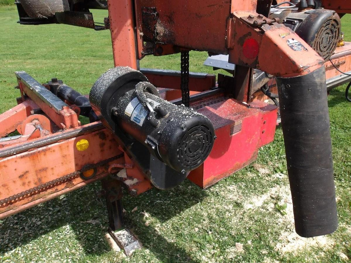 Used 2007 Wood-Mizer LT40 Super Hydraulic Portable Bandmill