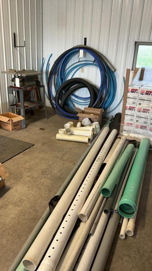 Used Plastic Pipe and Conduit