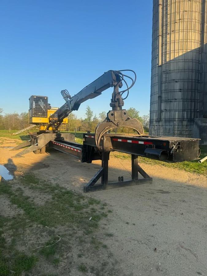 Used John Deere 435 Knuckleboom Loader