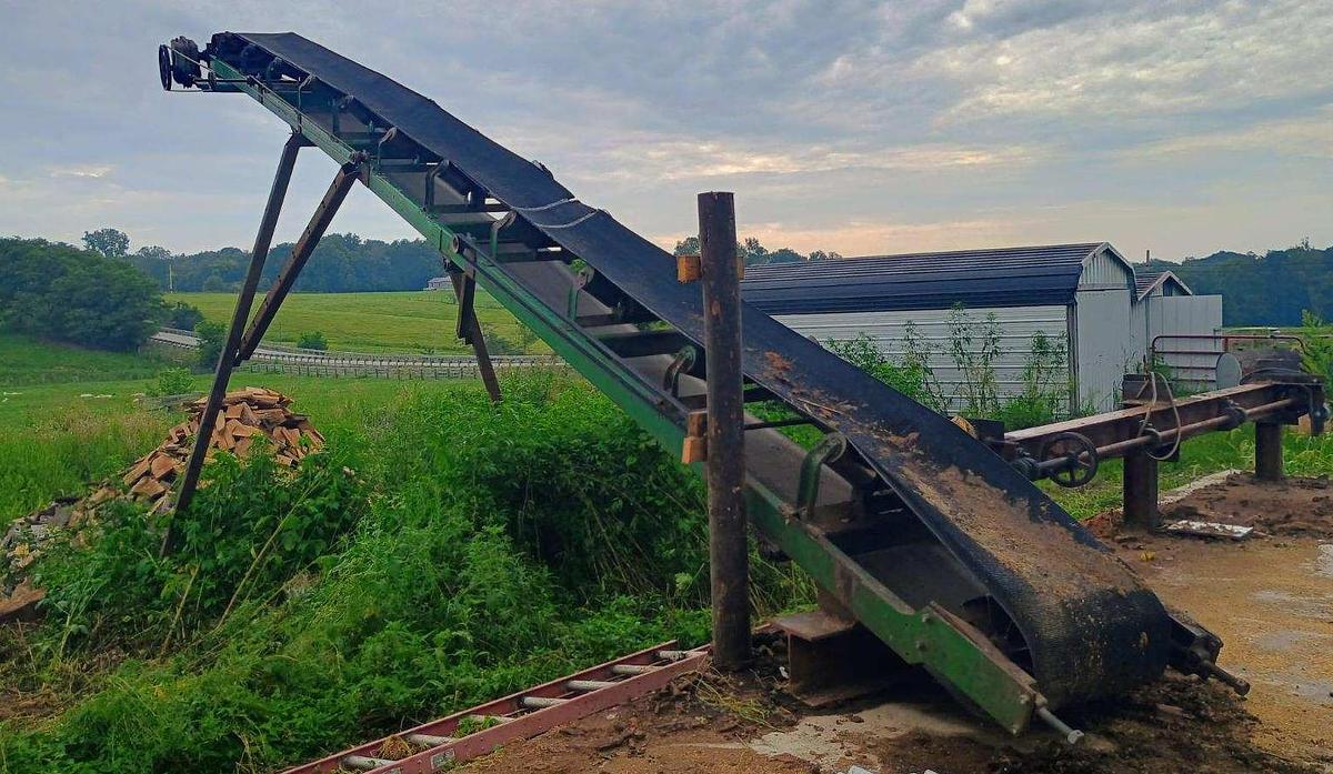 Used Concave Belt Conveyor