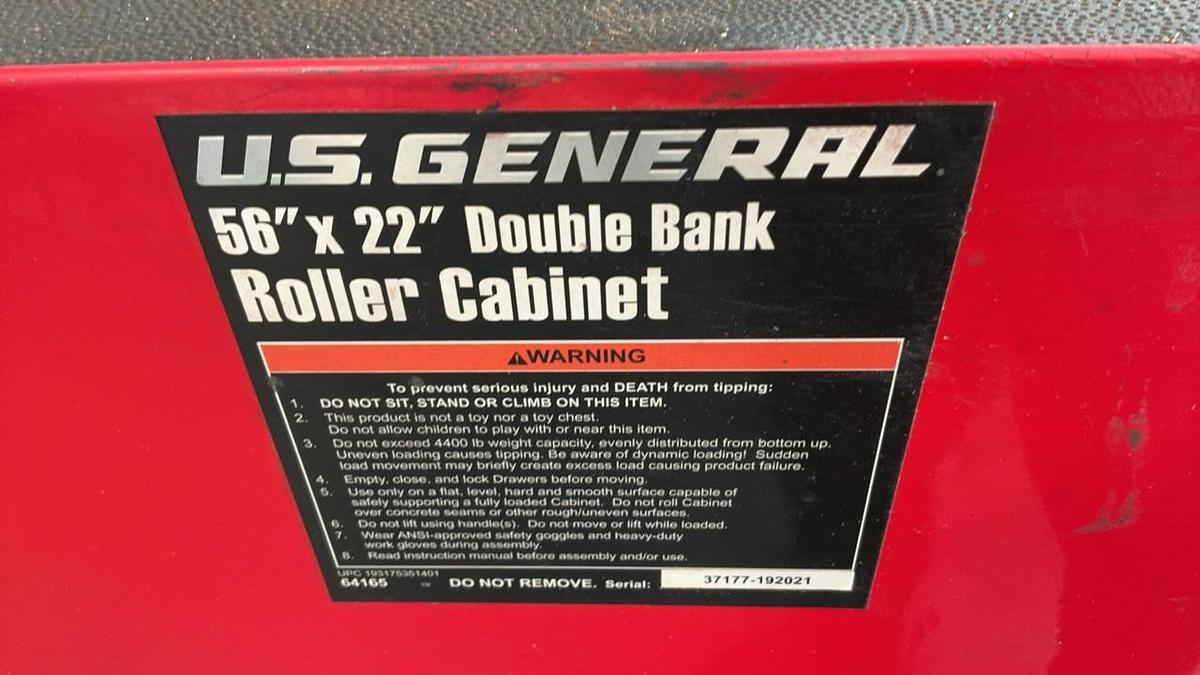 Used U.S. General Tool Box and Contents
