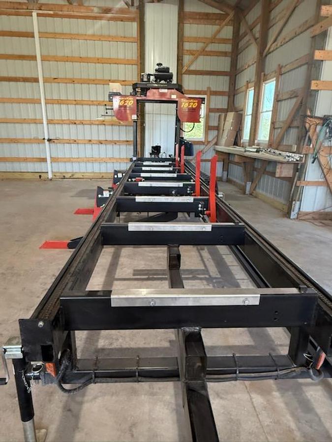 Used Timber King Model 1620 Portable Bandmill