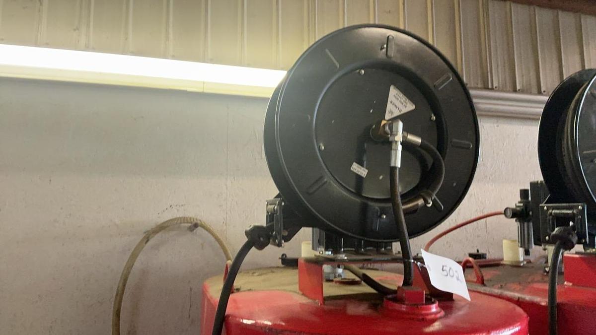 Used Turner Tanks Oil Holding Tank w/ Pump
