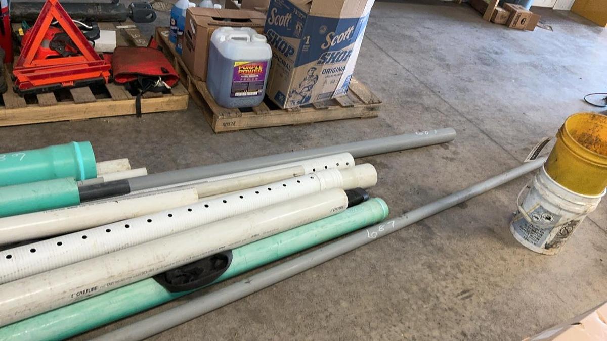Used Plastic Pipe and Conduit