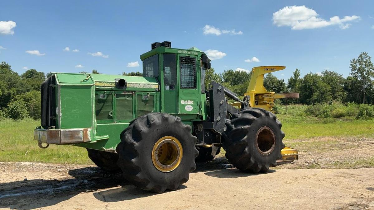 Used 2013 John Deere 843K Feller Buncher