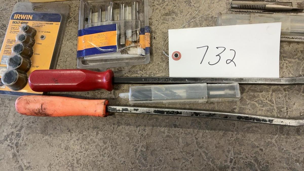 Used Pry Bars, Metal Chisels, Etc.