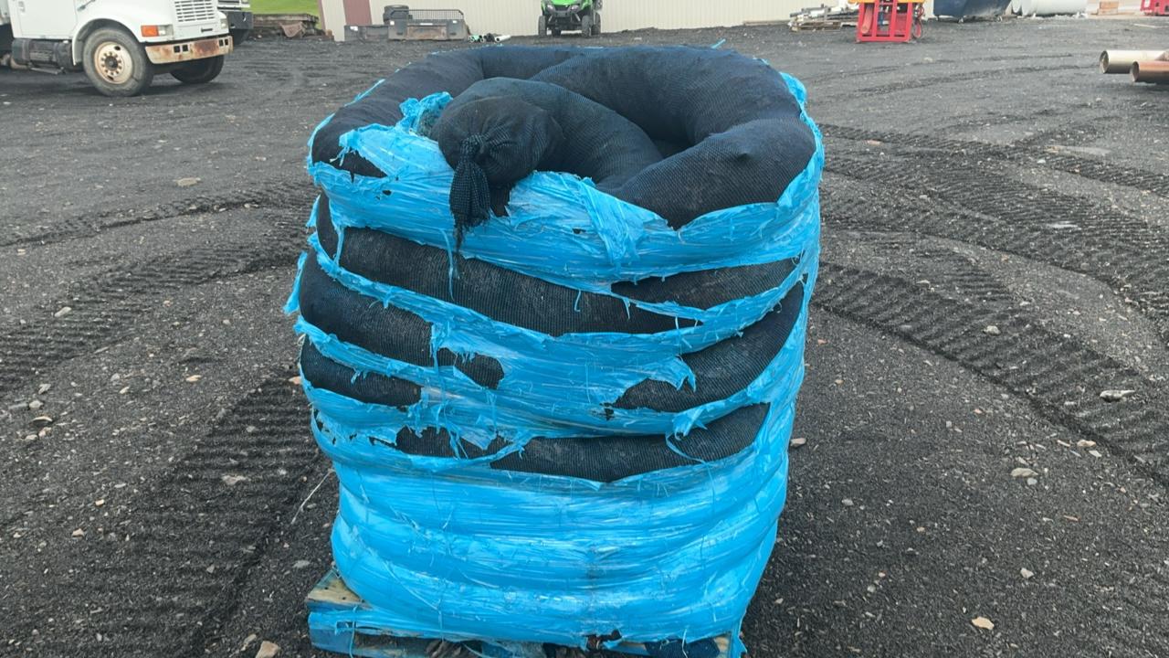 Used Erosion Control Tube