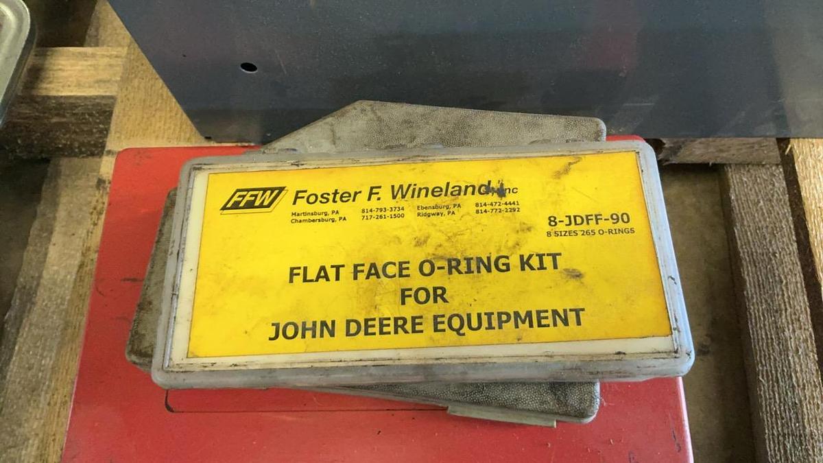 Used Storage Bin and Tools