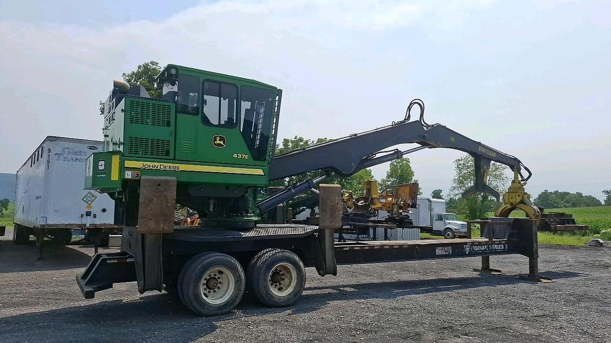Used 2019 John Deere 437E Knuckleboom