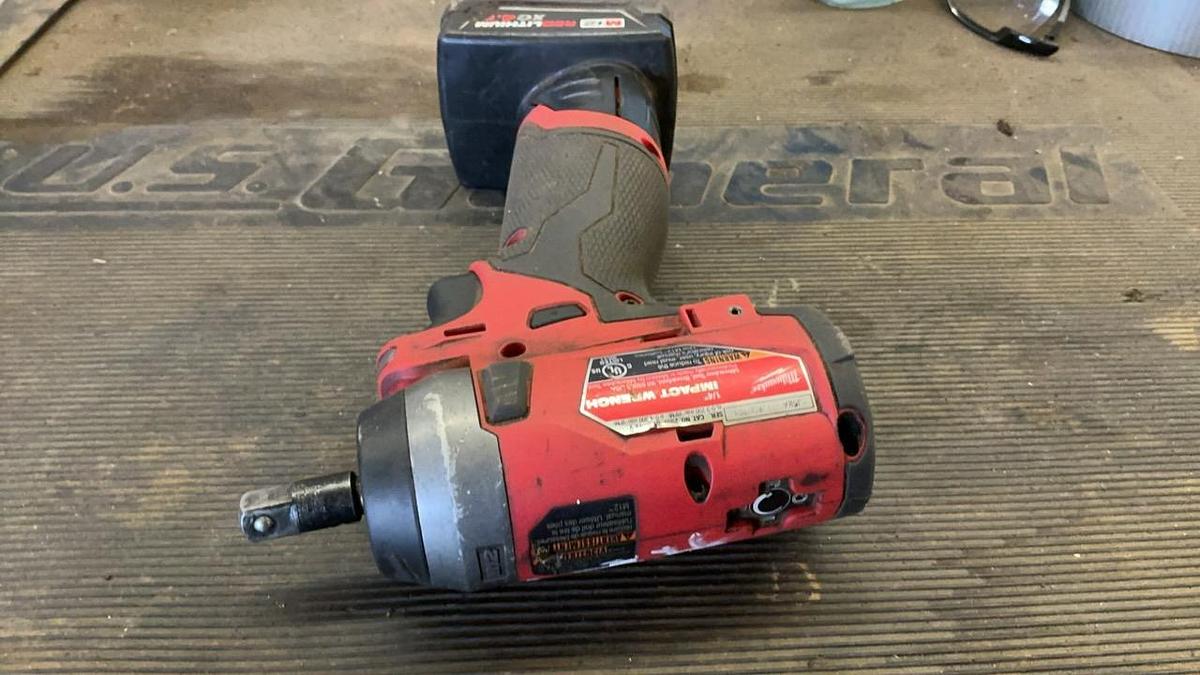 Used Milwaukee Impact and Reciprocating Saw Set