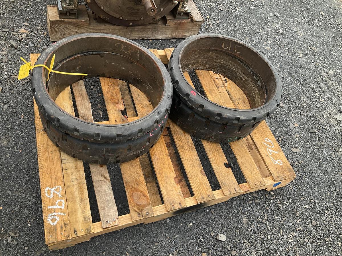 Used Forklift Wheel Replacement Tires