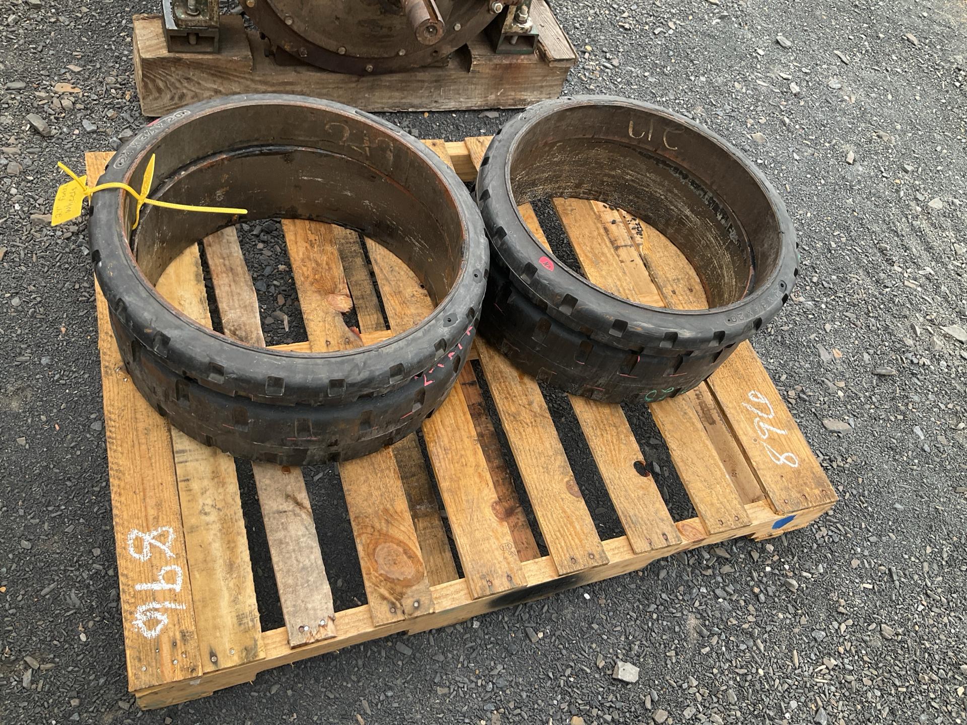 Used Forklift Wheel Replacement Tires