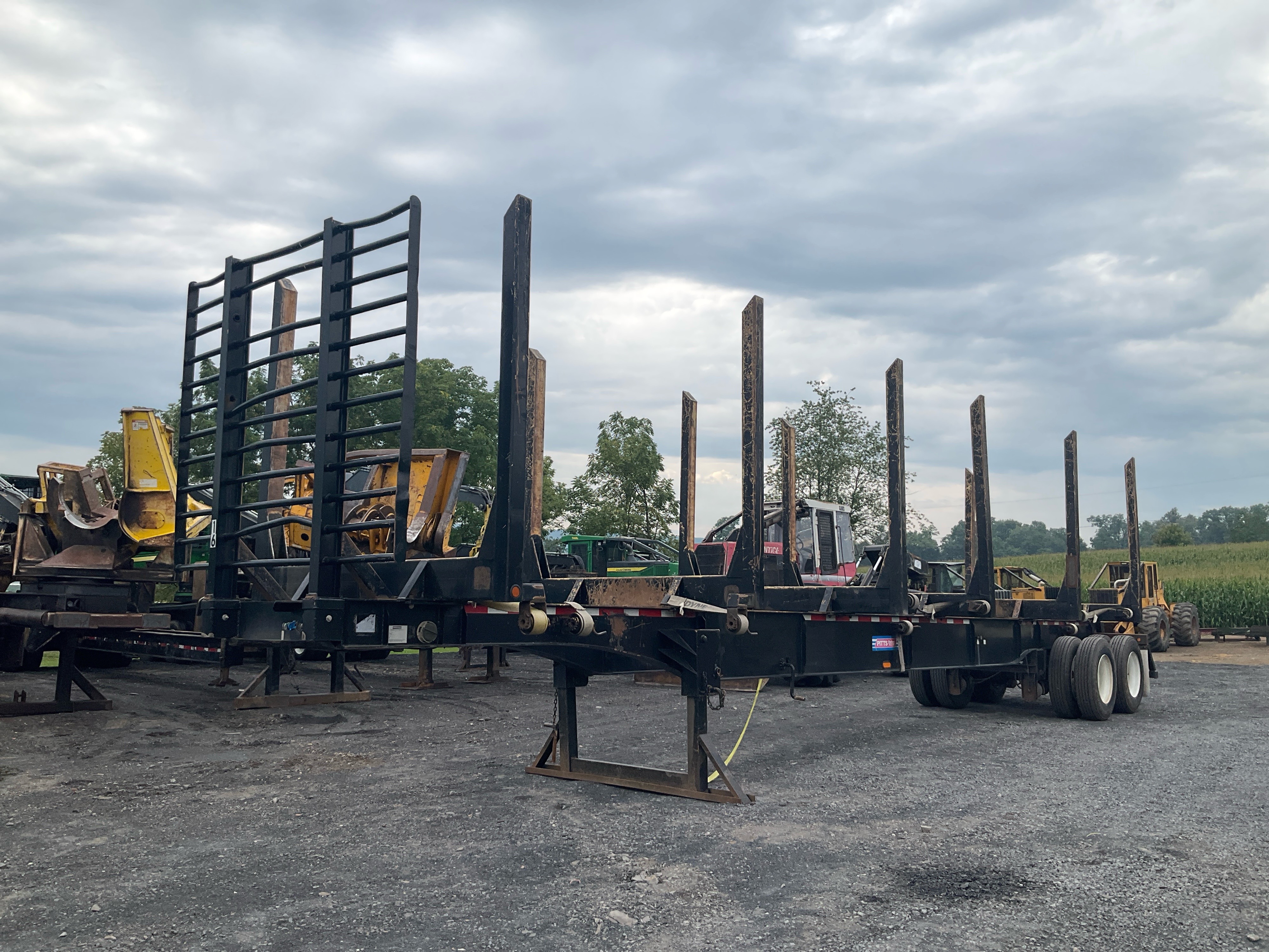 Used 2007 PITTS LT45-L Log Trailer