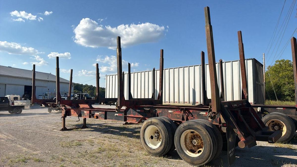 Used 1989 Evans Log Trailer