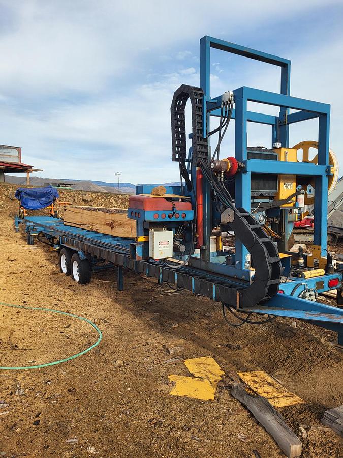 Used BBS-O Baker Bandmill & BE-O Baker 3 Blade Edger