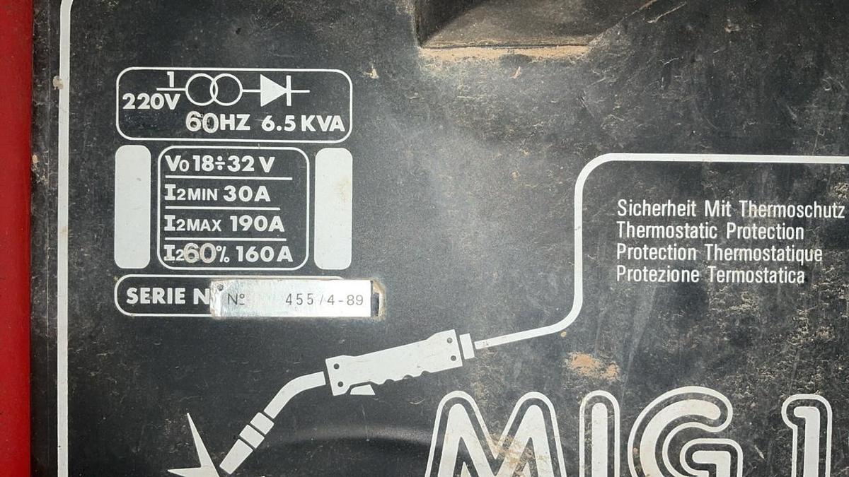 Used Fimer MiG 190 Welder