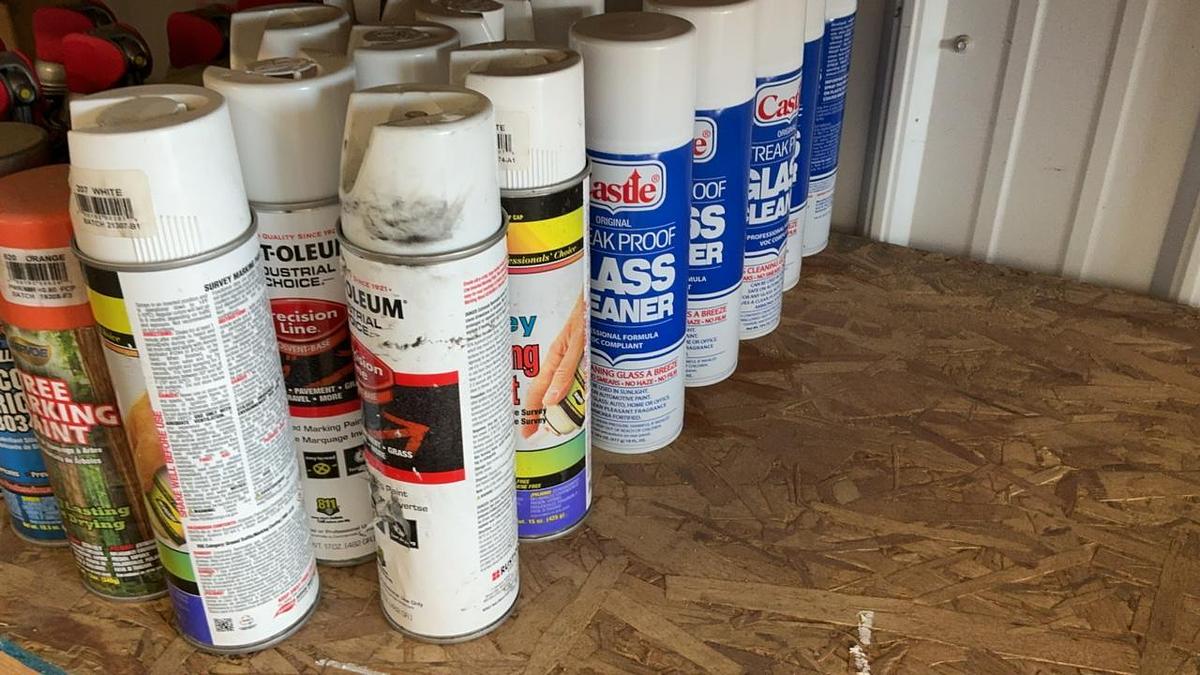 Used Misc. Paint,Cleaner and Lubricant