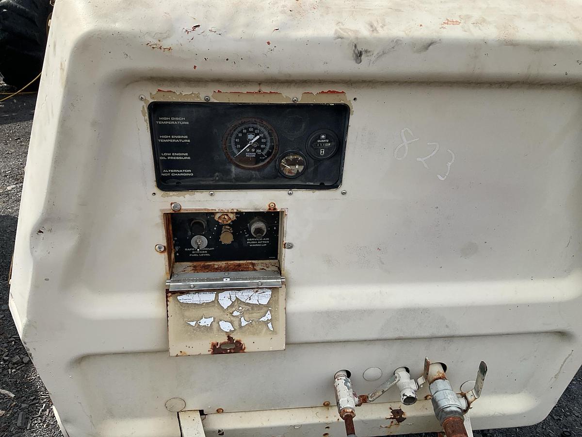 Used 1993 Ingersoll Rand P250BWD Portable Air Compressor