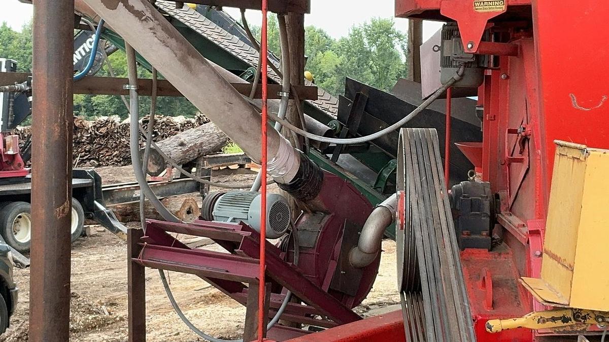 Used Cornell A26 Dust Blower and Pipe