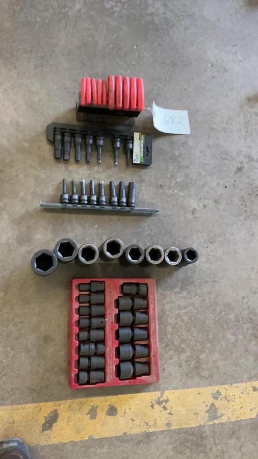 Used Socket Sets and Hex Wrenches