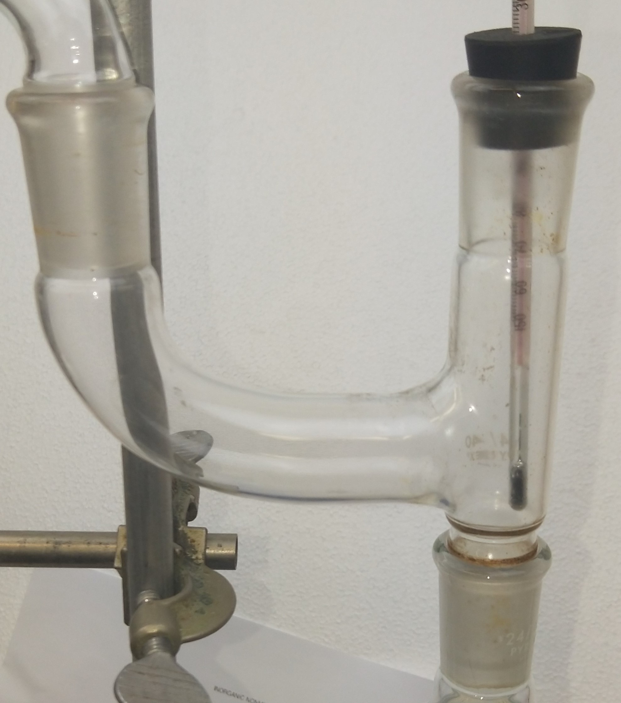 Used Corning PYREX 9040-24 Claisen 3-Way Connecting Tube