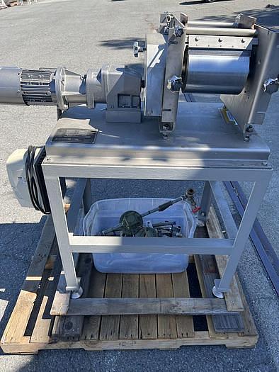 Used 6" DIA. X 8" FACE BUFLOVAK DOUBLE DRUM DRYER - S/S