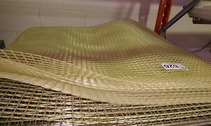 Used Plastic Mesh Grid Sheets