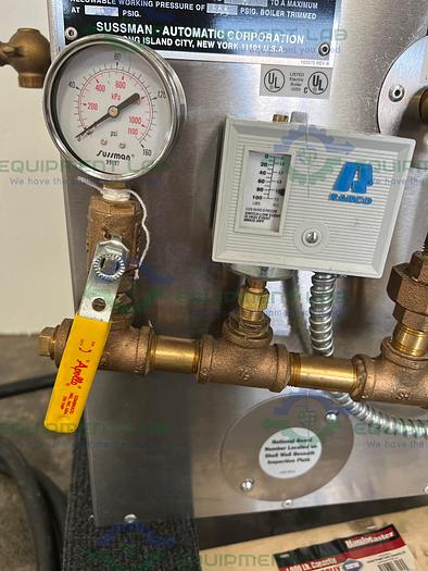 Used Sussman  MBA20 Electric Steam Boiler 20 KW 9 to 60 LB/HR Steam 240V
