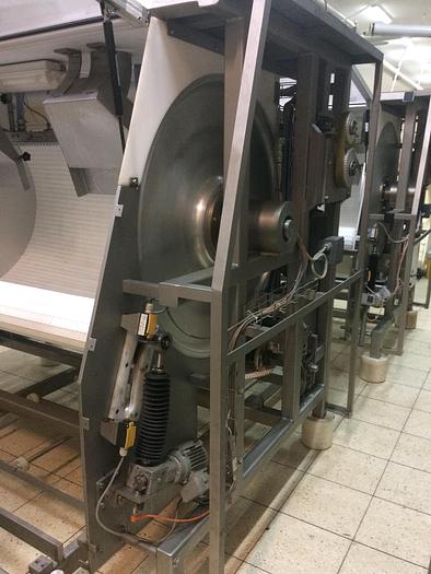 Used (2) WOLF BELT COATING CABINETS FOR CHOCOLATE