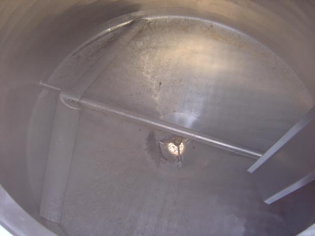 Usado 600 GALLON PROCESSOR TANK. WALKER MODEL PZ-CB-SP SERIAL 2538