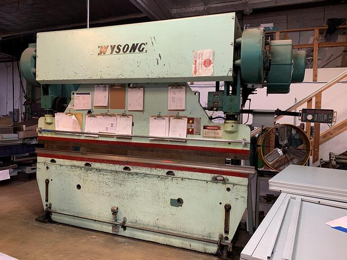 Used 90 Ton x 10’ Wysong Mechanical Press Brake
