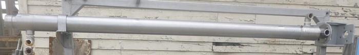 Used Heat Exchanger, Tube-in-tube, 4" X 9'10", 316 S/st, Jkt #L743694