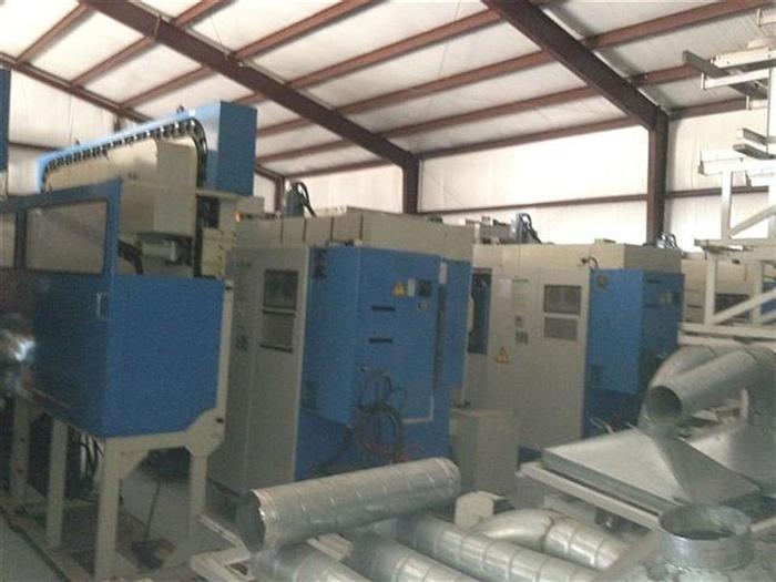 Used 1995 Mazak H400N FMS (4) Machines, (75) Pallets